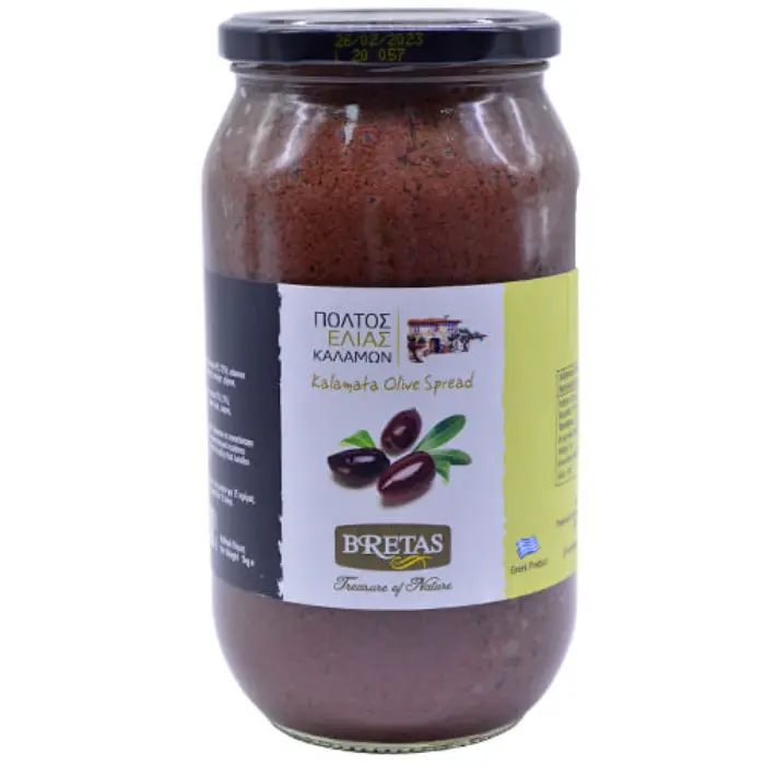 Bretas Pasta Kalamata olijven 1 kg Bretas Kalamata olijvenpasta 1 kg - Afbeelding 1