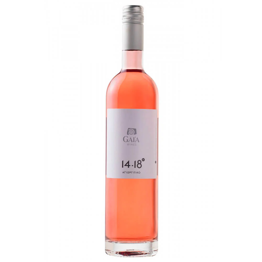 Gaia-Agiorgitiko-14-18H-griekse-wijn-nemea Gaia 14-18h Agiorgitiko rose - Afbeelding 1