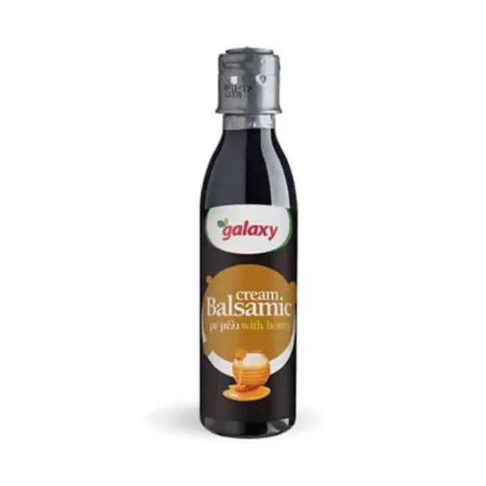 Galaxy-Balsamic-Cream-with-Honey-Meli-250ml Galaxy – Balsamico Cremer met honing 250 ml - Afbeelding 1
