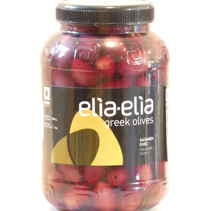 Ladas Kalamata olijven colossal 1 kg Ladas Kalamata olijven size Colossal 1 kg - Afbeelding 1