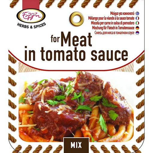 MEAT-IN-TOMATEN-SAUS Elli kruiden mix voor Vlees in tomaat 55 gr - Afbeelding 1