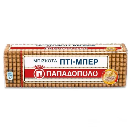 Papadopoulou Petit Beurre biscuit 225 gr