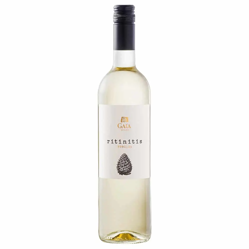 Retsina-Ritinitis-Nobilis-Gaia-Griekse-harswijn Gaia - Ritinitis Nobilis - Retsina 750 ml - Afbeelding 1