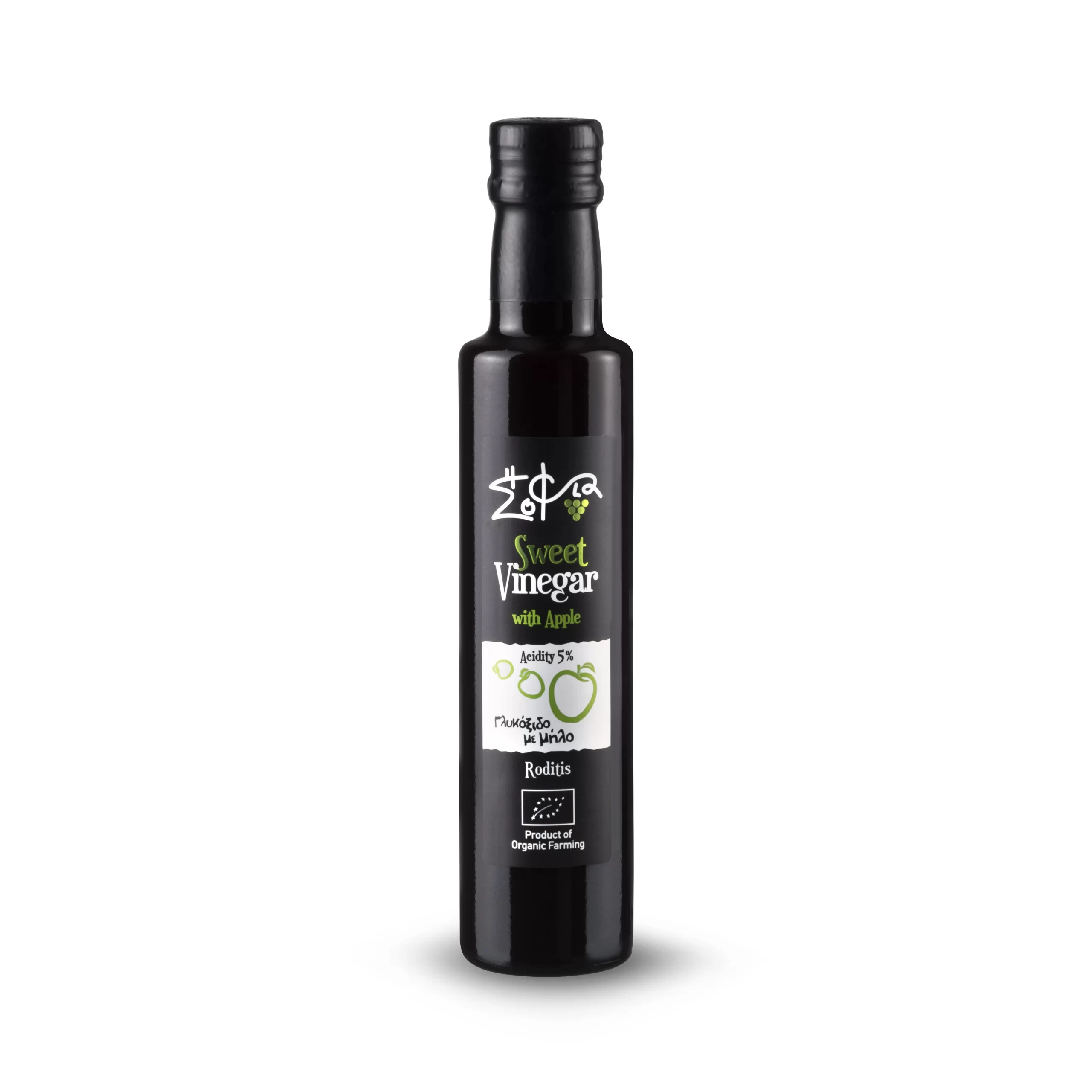 Sweet vinegar Apple Sofia tis Fisis - Zoete azijn met appel 250 ml - Afbeelding 1