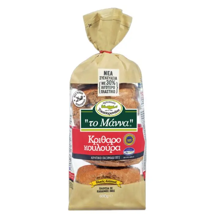 dacos mana 600 gr To Manna Kritharokouloura daco's 600 gr - Afbeelding 1