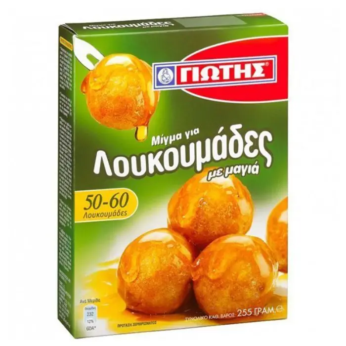 loukoumades Jiotis Mix voor Loukoumades 255 gr - Afbeelding 1