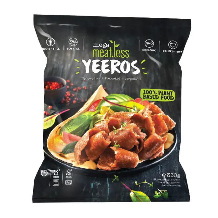 megas-yeeros-vegan-gyros-330-gr Mega Yeeros Vegan Gyros 330 gr - Afbeelding 1