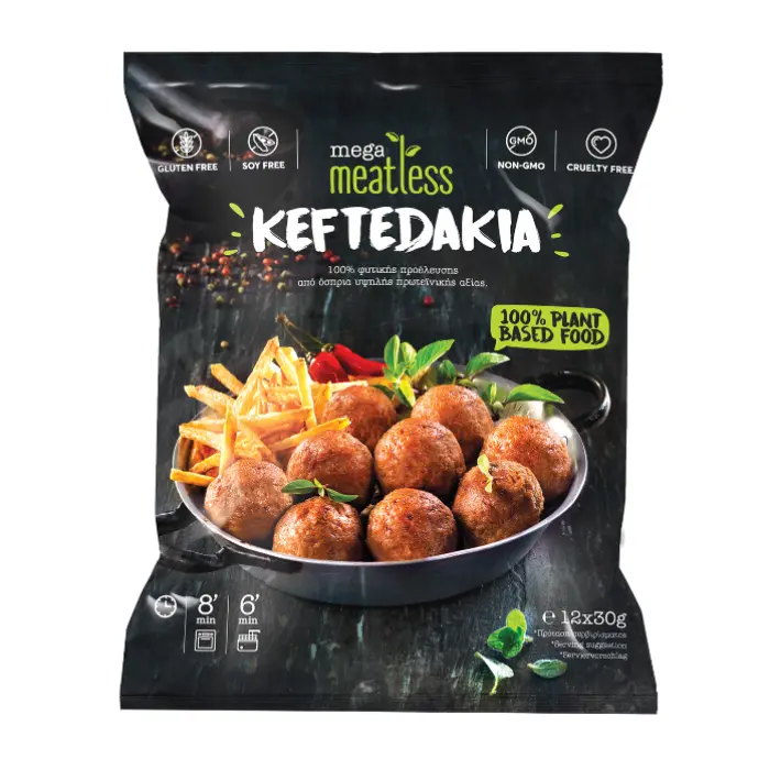 megas-yeeros-vegan-keftedakia-360 gr Mega Yeeros Vegan Keftedakia 360 gr - Afbeelding 1