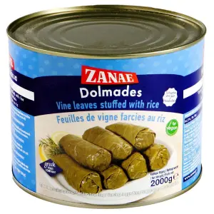 Zanae Wijnbladeren met rijst in blik 2 kg