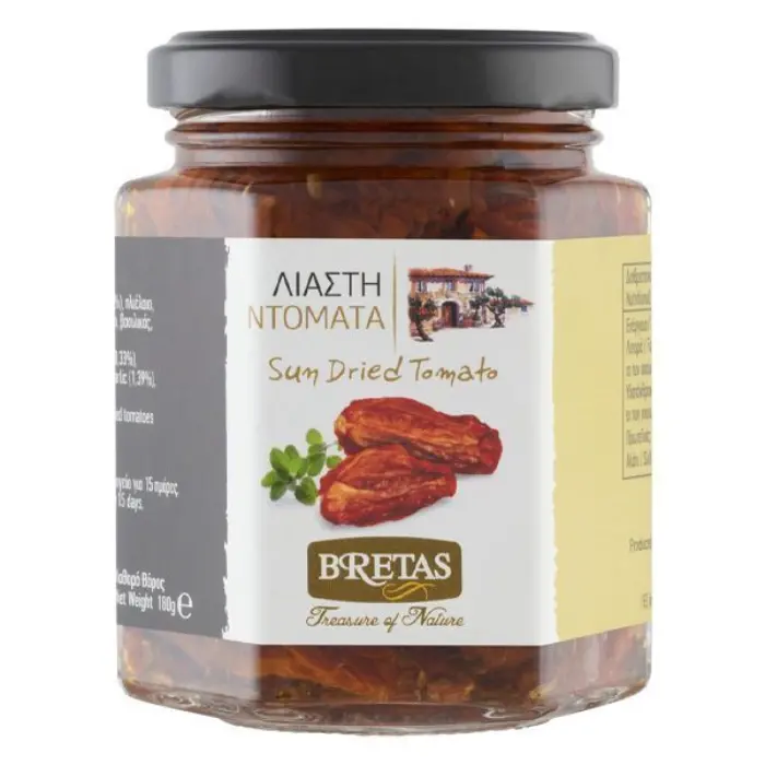 Bretas zoggedroogde tomaten Bretas Zongedroogde Tomaten 190 ml - Afbeelding 1