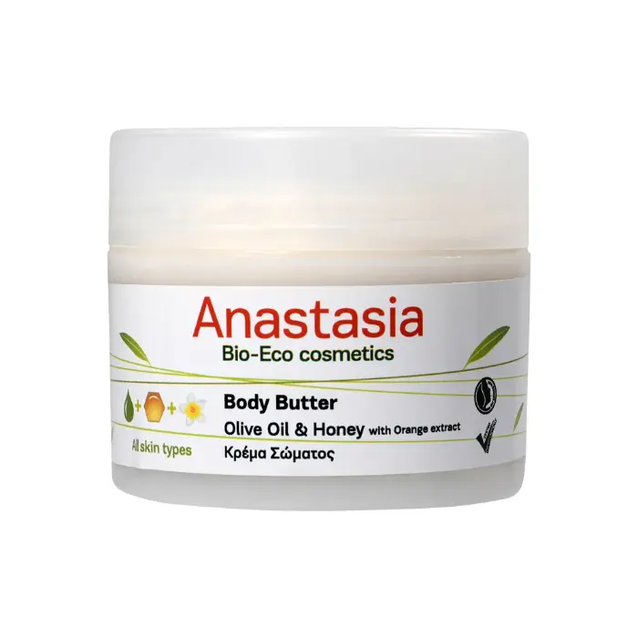 Melas-Anastasia-PRODUCT-Anastasia-Body-creme-BIO (1) Anastasia Body Butter 200 ml - Afbeelding 1