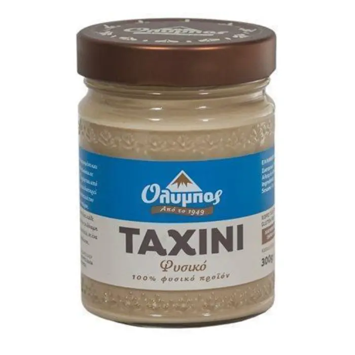 Olympos-Tahini-Natural-300g_2048x (1) Olympos Tahini Naturel 280 gr - Afbeelding 1