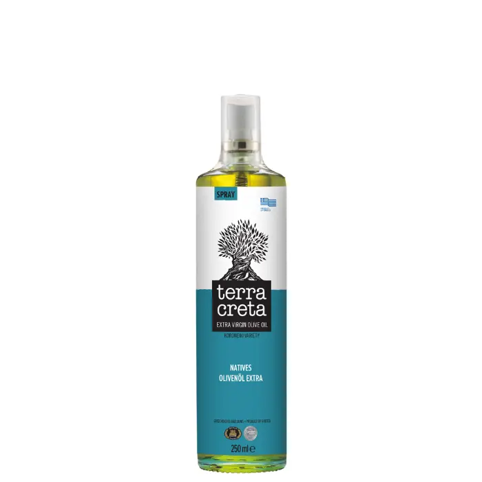 Terra Creta 250 ml spray Terra Creta Extra Virgin Olijfolie Kreta 250 ml spray - Afbeelding 1